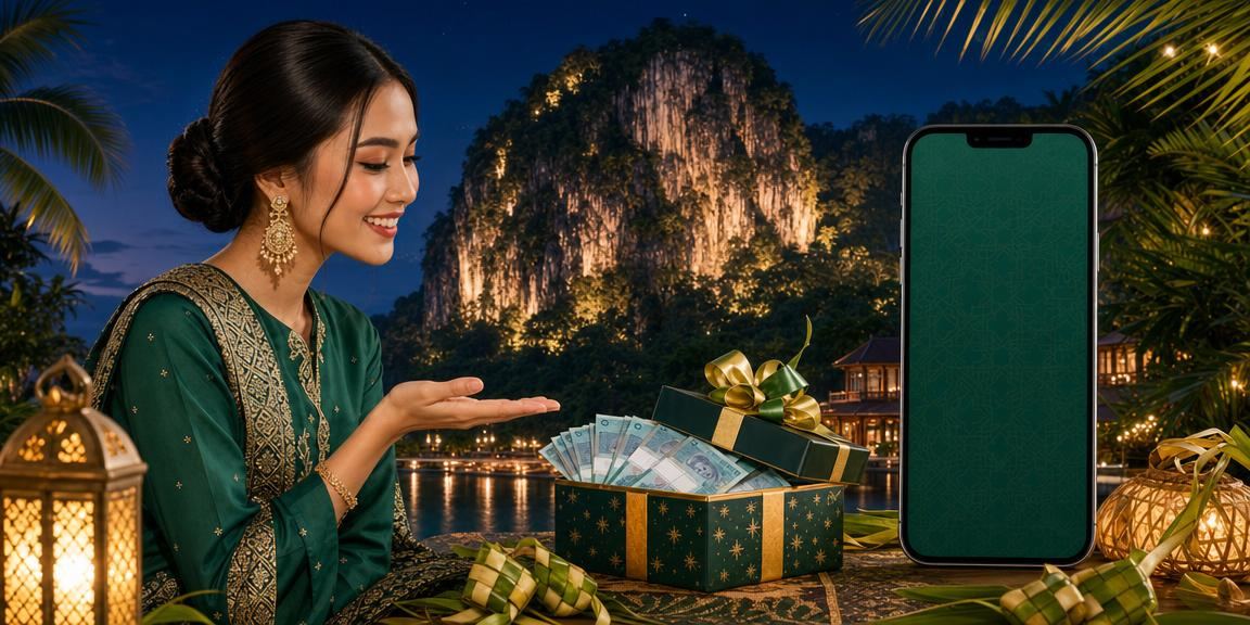 Pengguna Ipoh menikmati promosi kasino mudah alih sempena Hari Raya