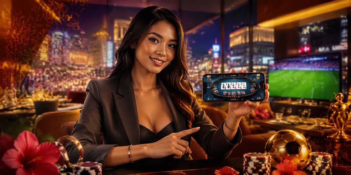 Suasana permainan poker gaya Melayu di Johor Bahru